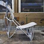 Aluminium Bone Chair van Joris Laarman, een stoel met een organische, botachtige vorm